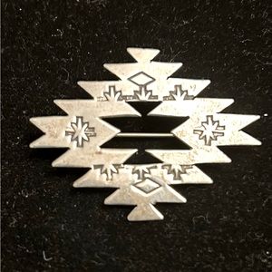 Navajo Sterling Brooch
